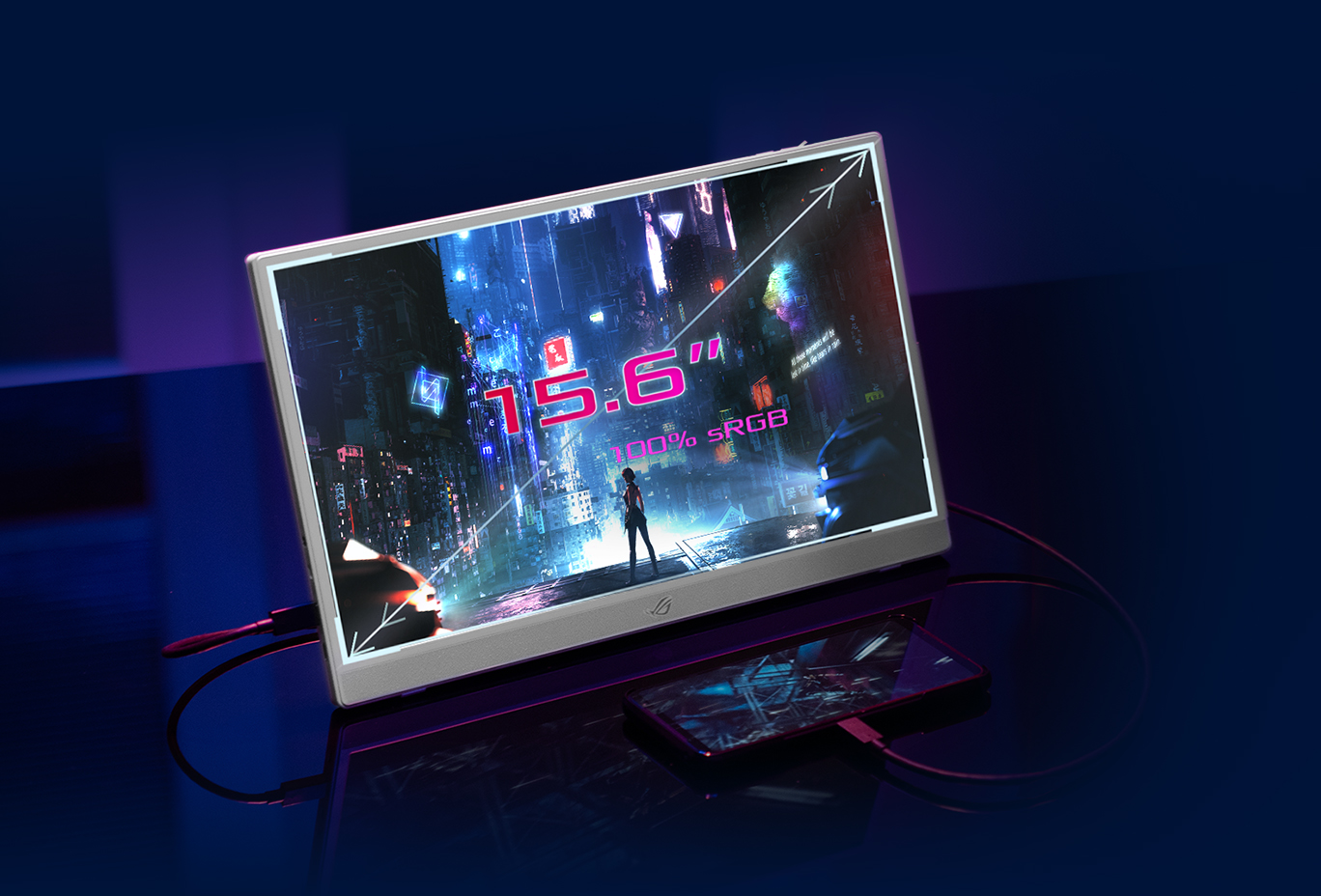 ROG Strix XG16AHPE-W | Gaming monitors｜ROG - Republic of Gamers 