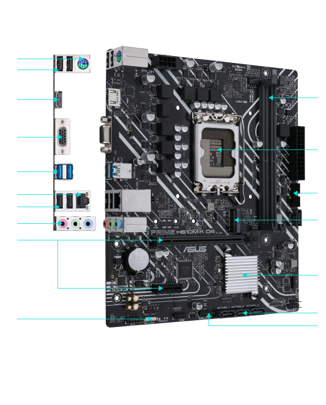 PRIME H610M-K D4｜Motherboards｜ASUS Global