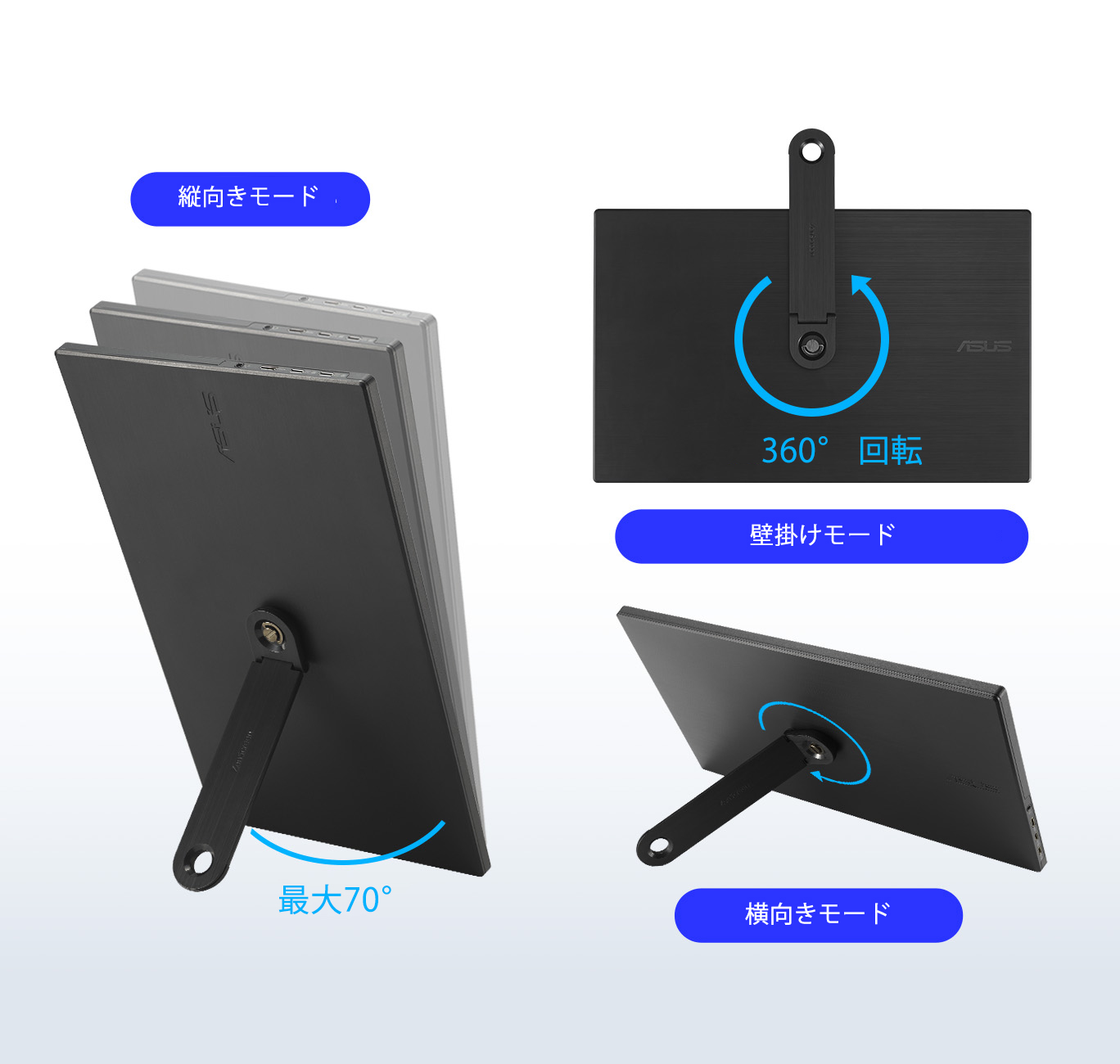 Amazon.co.jp: ASUS MB16AMT モバイルモニター モバイル