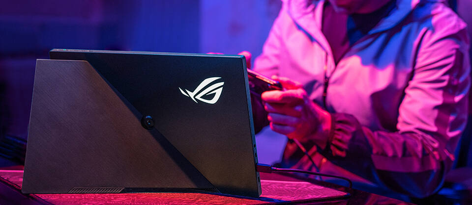 ASUS Ecran PC Gamer portable ROG XG16AHPE-W pas cher 