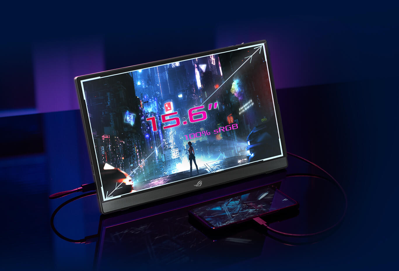 ROG Strix XG16AHPE | Gaming monitors｜ROG - Republic of