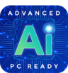 Advanced AI PC ready icon