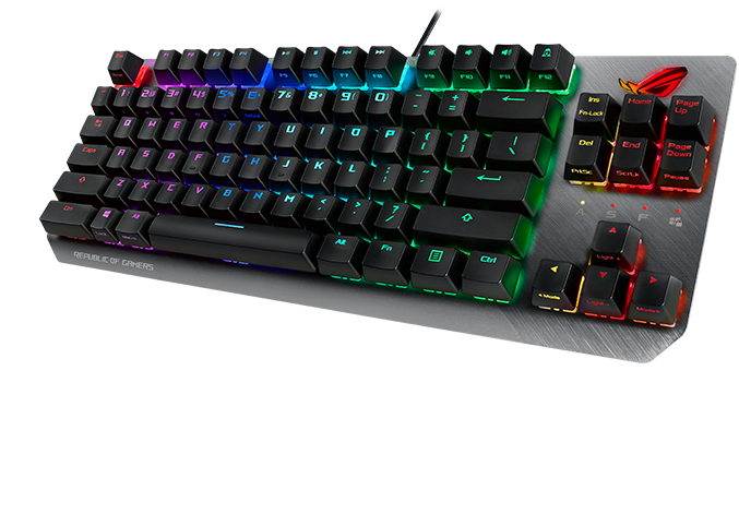 得価送料無料ASUS ROG Strix Scope NX TKL Moonlight マウス・トラックボール