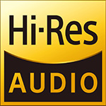 Hi-res audio logo