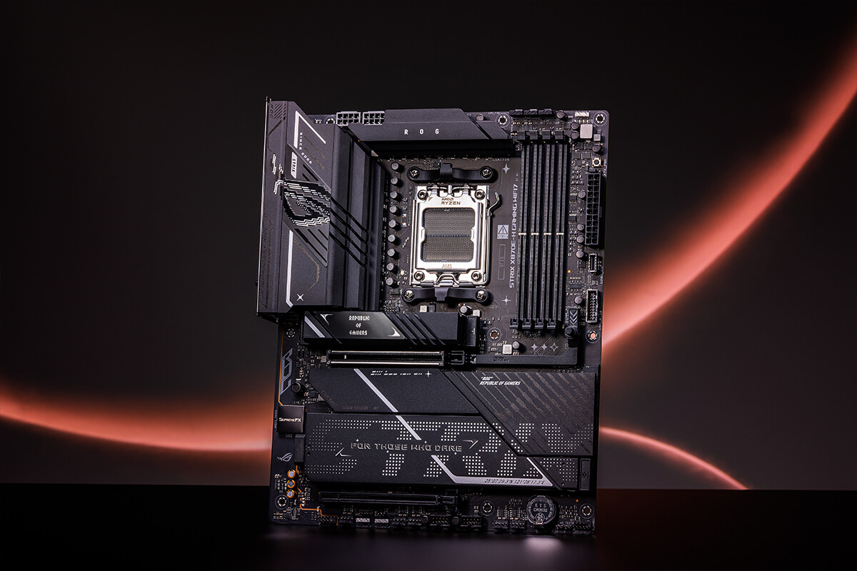 Photo de scénario de la carte mère X870E-H