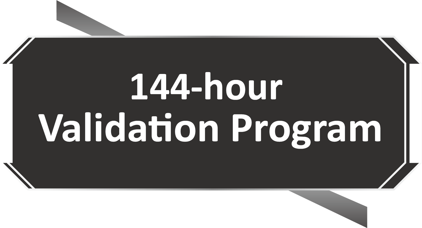 144-uurs validatieprogramma zegel