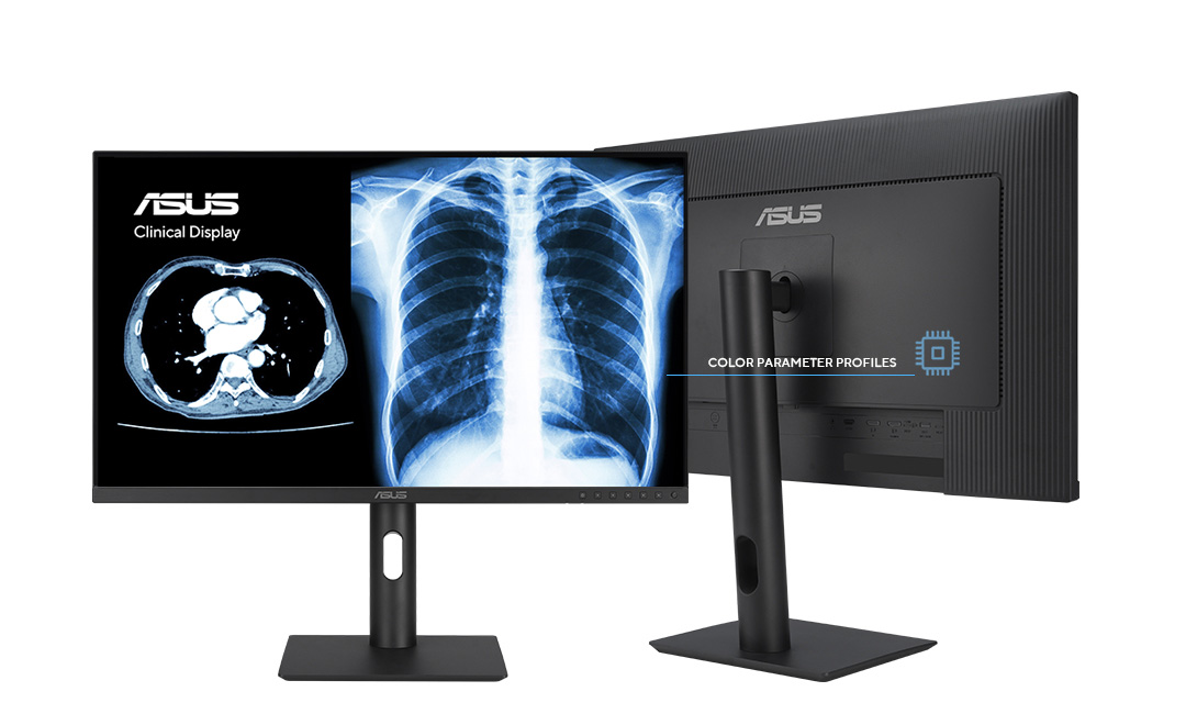 Save color parameter profiles on ASUS HealthCare Displays internal scaler IC chip.