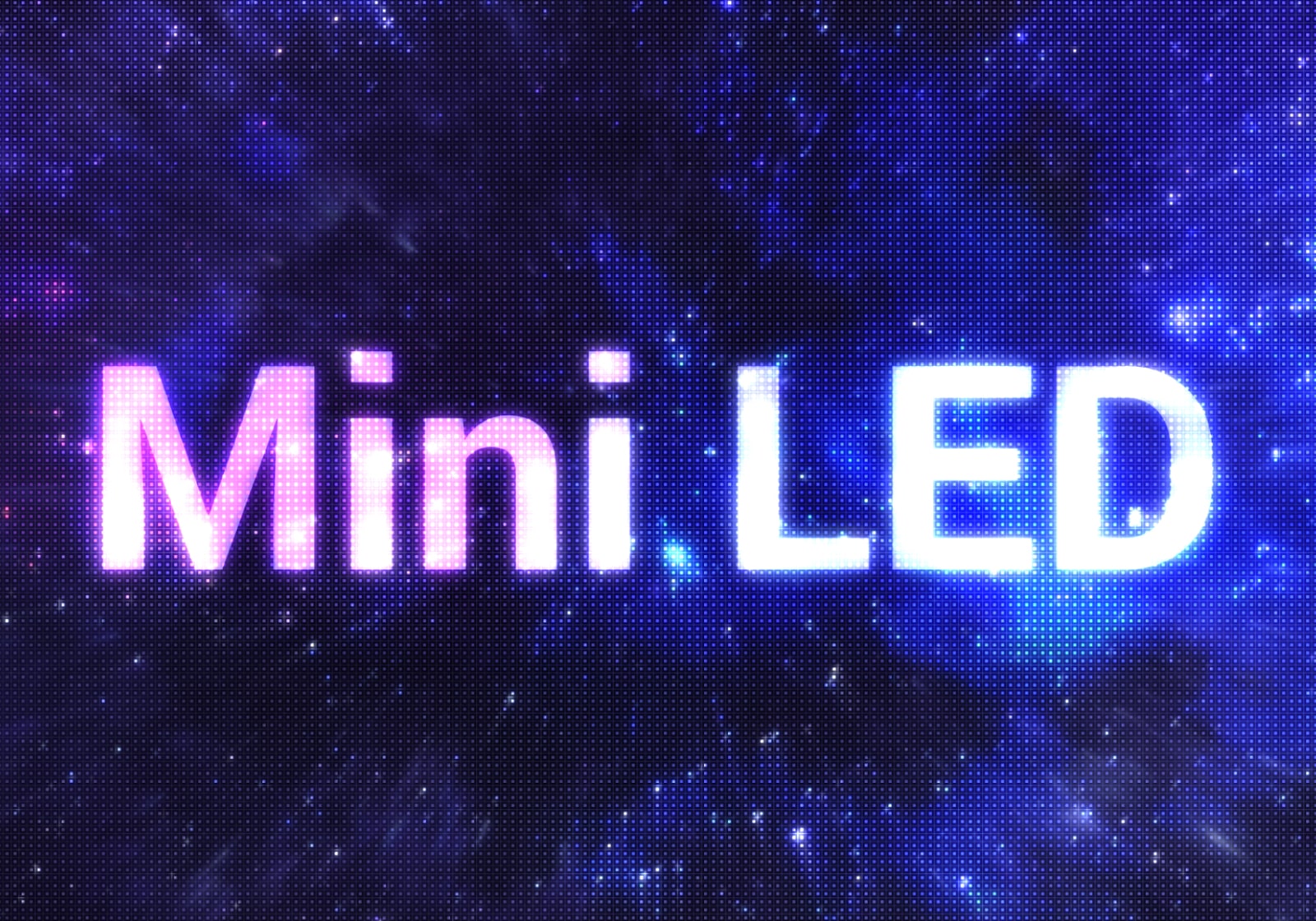 Mini LED technology