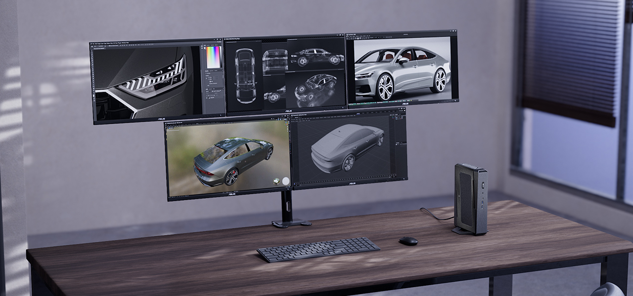 Supports Up to Five 4K Displays