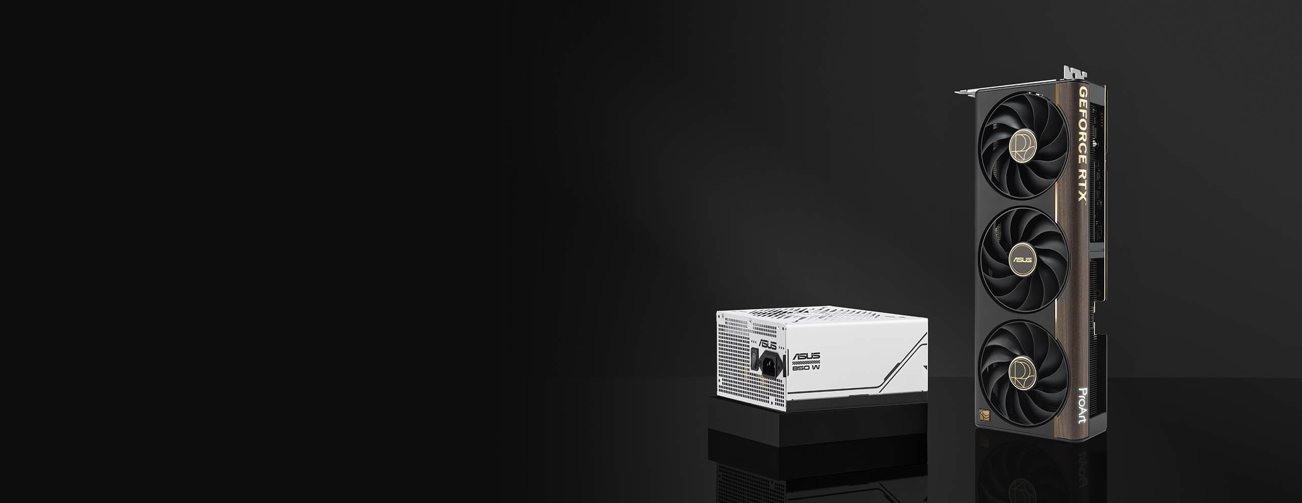 ProArt graphics card with Prime 850W PSU