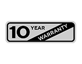 10-Year Warranty logo