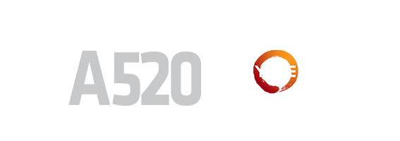 AMD socket AM4 A520 logo