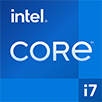 logotyp för Intel Core i7