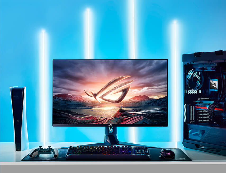 ASUS ROG STRIX 32 4K HDR 160 Hz Gaming Monitor XG32UQ B&H Photo