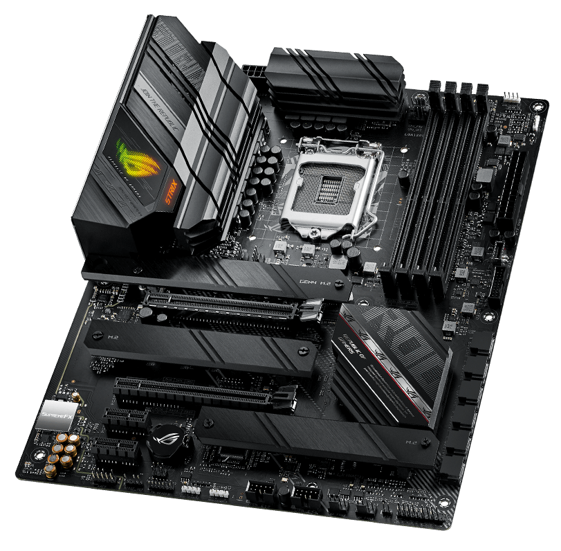 ROG Strix B560-F Gaming WiFi front view