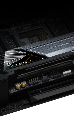 De ROG Strix Z690-I Gaming WiFi is voorzien van PCIe-slot Q-Release