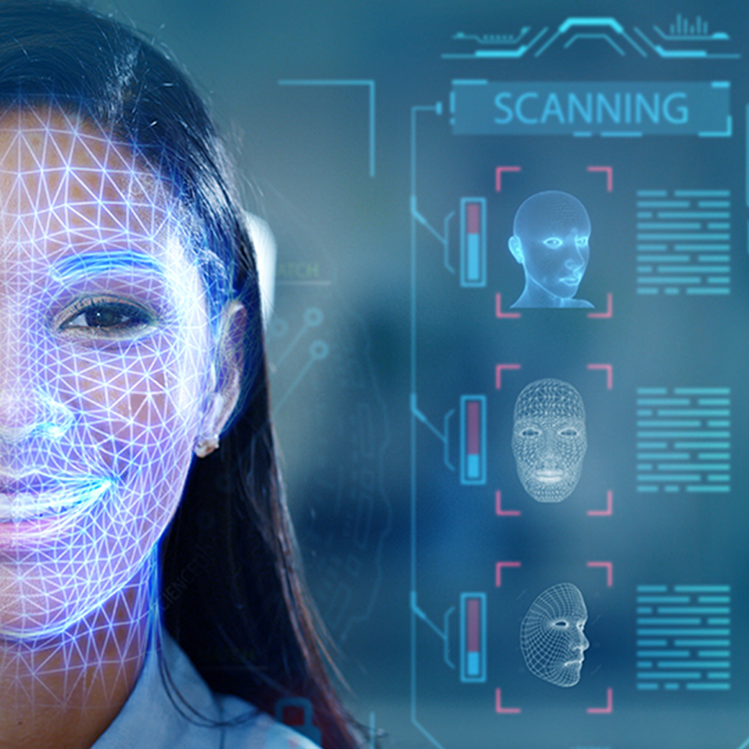 Extract facial features and identify individuals from a database.