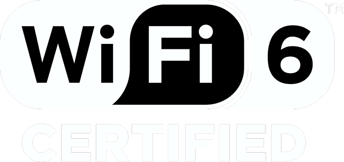 The logo of Wifi 6