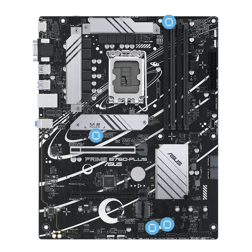 Gigabyte - Carte Mère B760 GAMING X LGA 1700 DDR5 - ATX