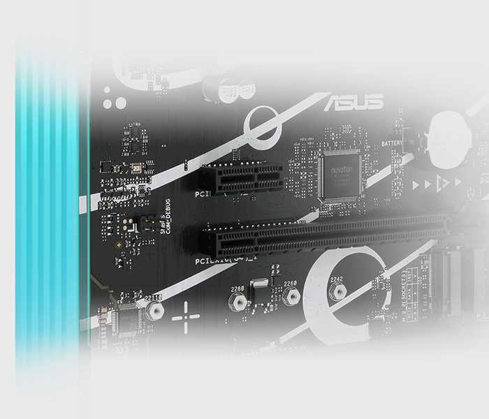 ASUS Prime B760-PLUS D4 LGA 1700 Intel B760 DDR4 ATX Motherboard  (90MB1CW0-M0EAY0) - Bleepbox