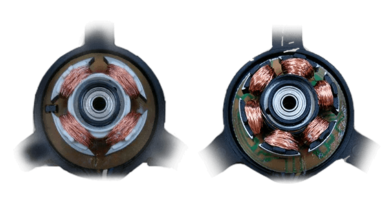 The differences between single phase quadrupole and three phase hexapole.