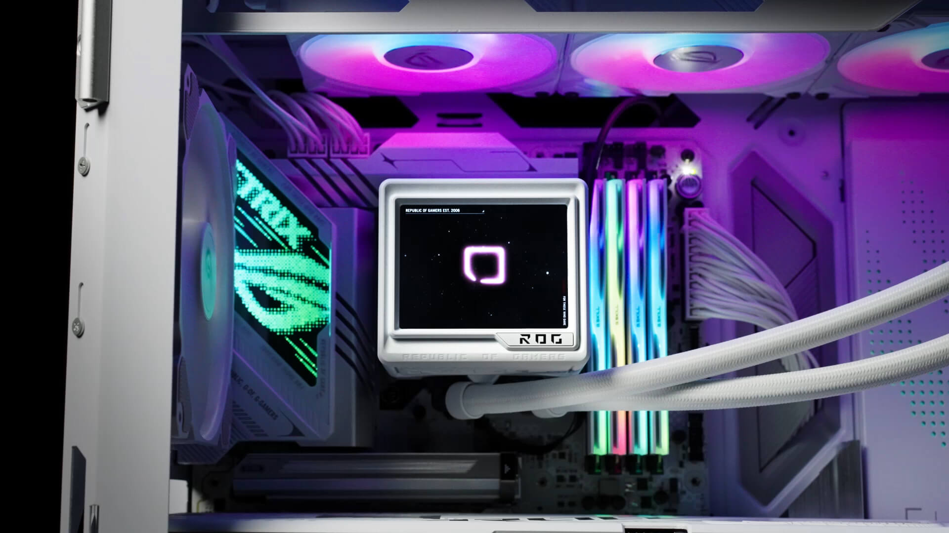 ROG Ryujin III 360 ARGB Extreme White Edition | ROG Ryujin