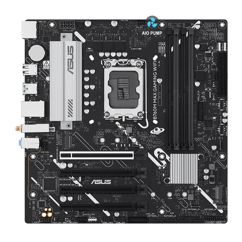 ASUS motherboard with AIO Pump