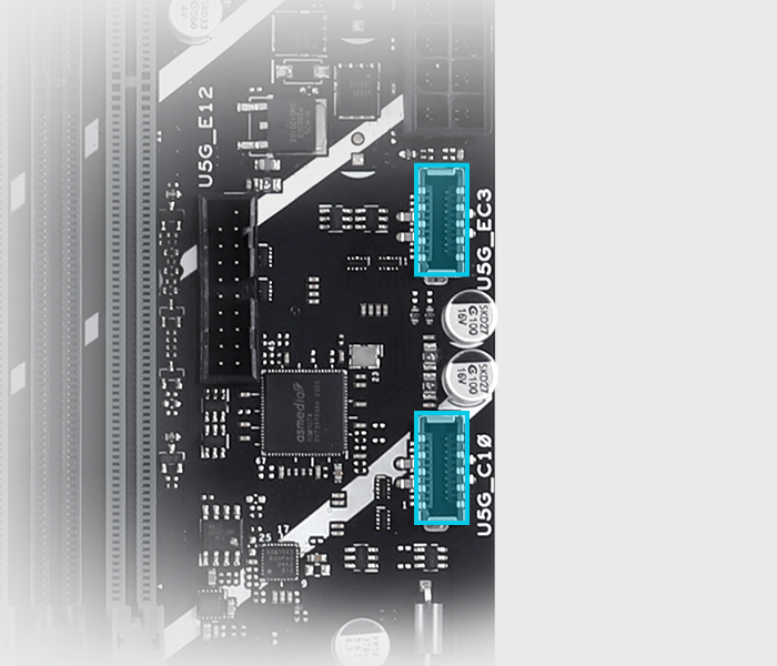 Features Front USB USB 5Gbps Type-C®