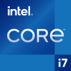 The logo of intel i7