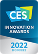 El logotipo de CES 2022