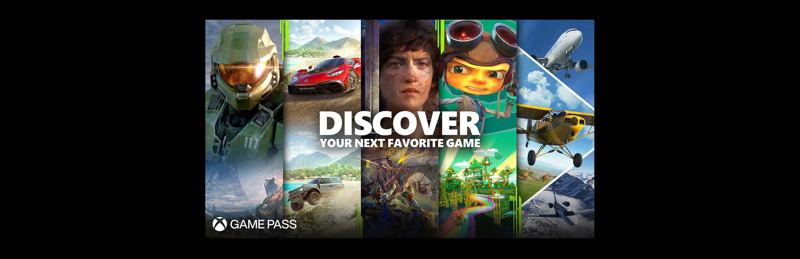 A imagem do XBOX GAME PASS ULTIMATE na secção XBOX