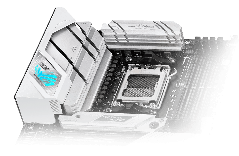 ROG Strix B650-A power design layout