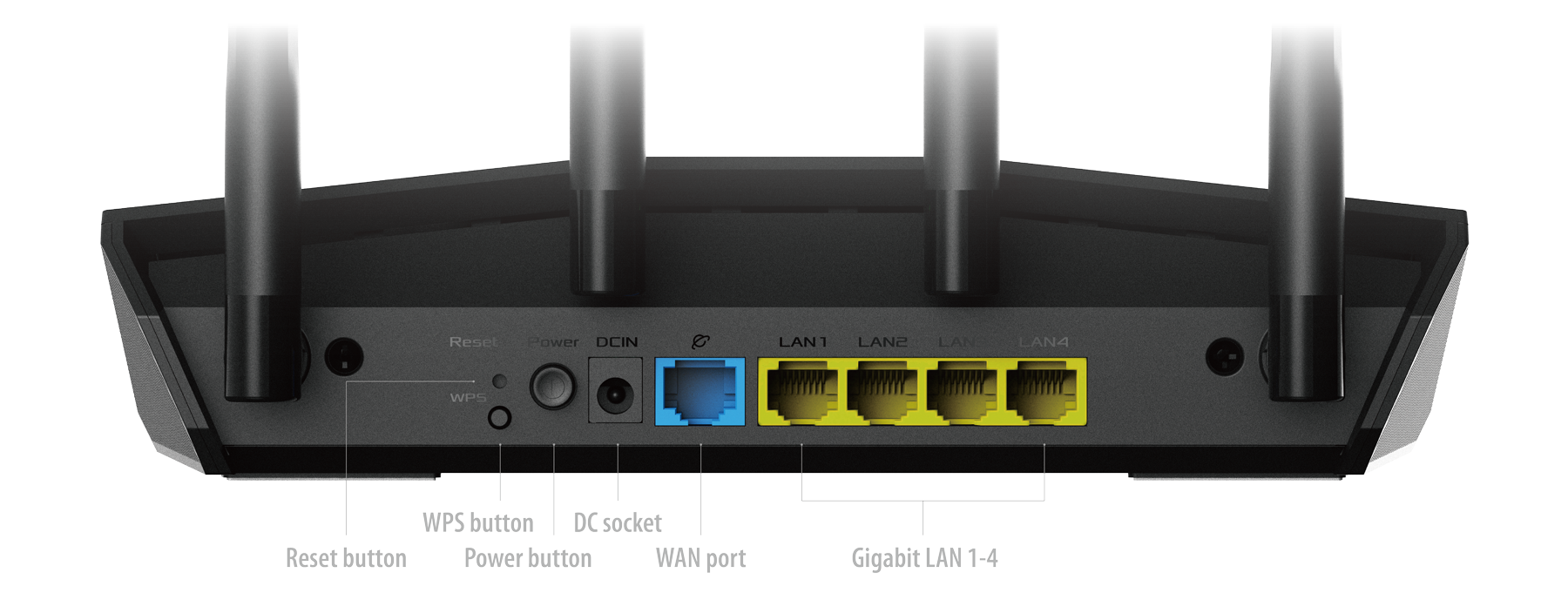Router ASUS AX1800 Gigabit