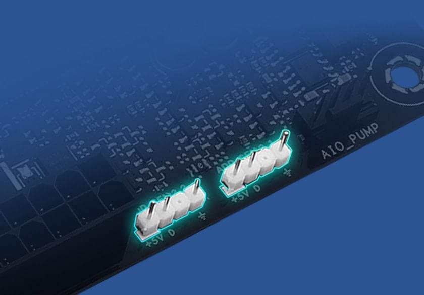 Image depicting PRIME Z890M-PLUS WIFI-CSM ARGB connectors.