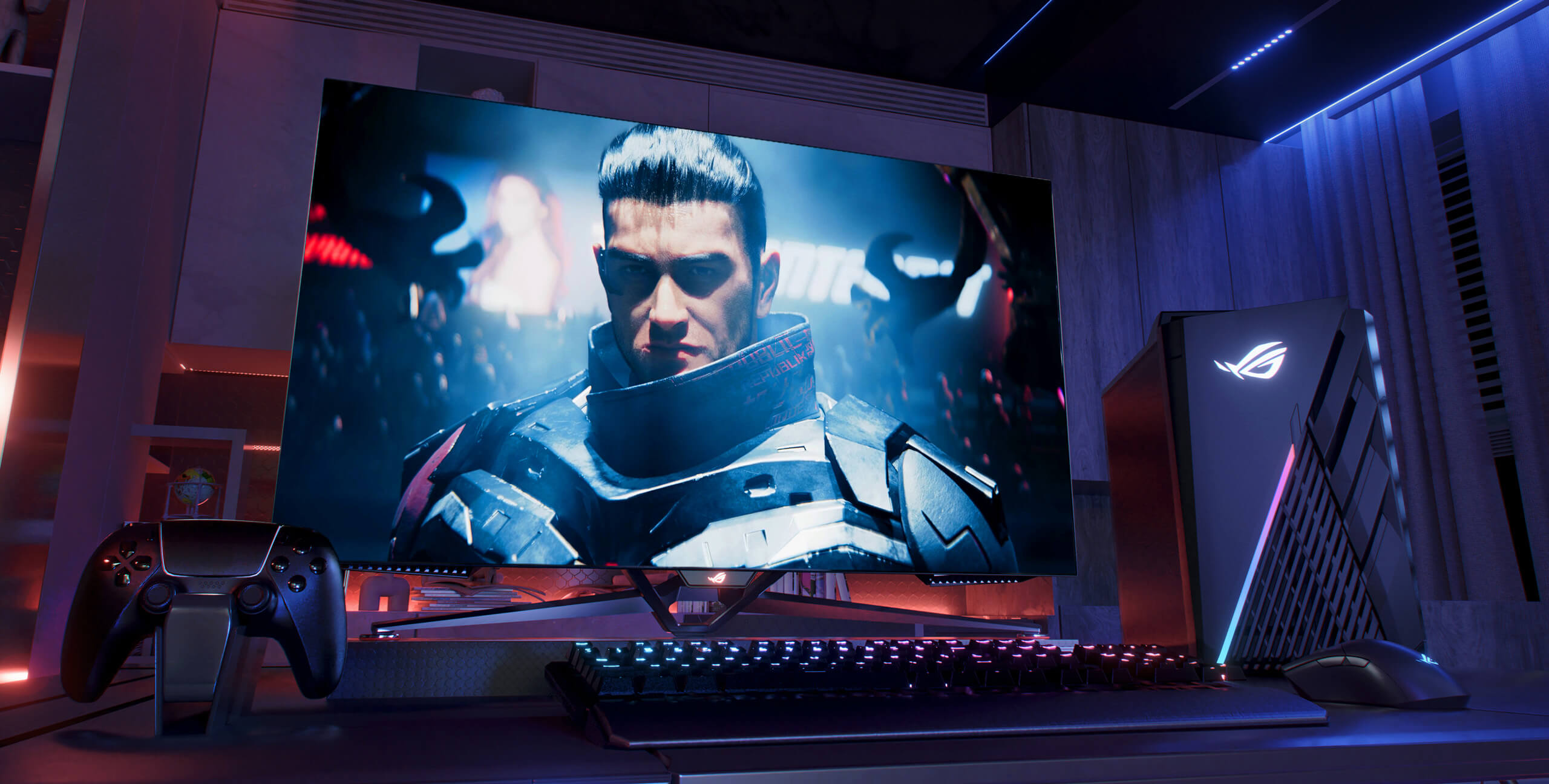 ROG Swift OLED PG42UQ | Gaming monitors｜ROG - Republic of Gamers 