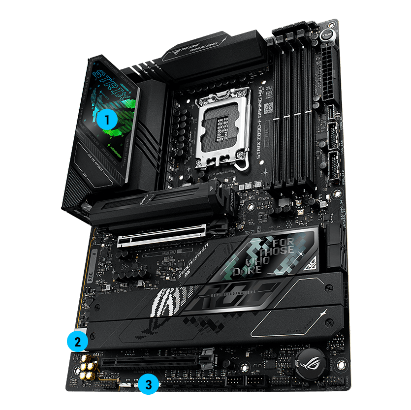 Spécifications d’immersion de la Strix Z890-F