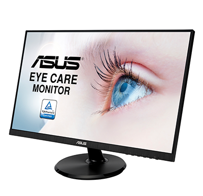 The 23.8-inch FHD panel of ASUS VA27DQ offers wide 178° viewing angles and vivid imagery