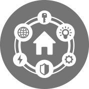 Smart home pictogram