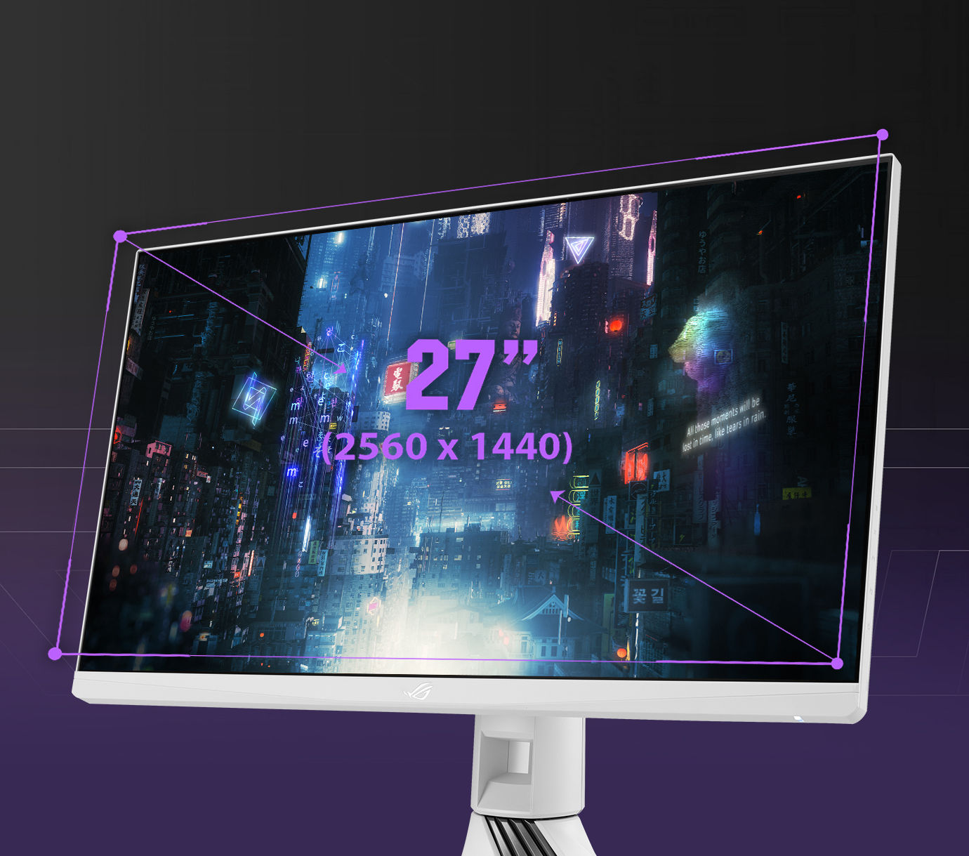 Asus Republic of Gamers Strix 27 HDR 170 Hz Gaming Monitor (blanco)