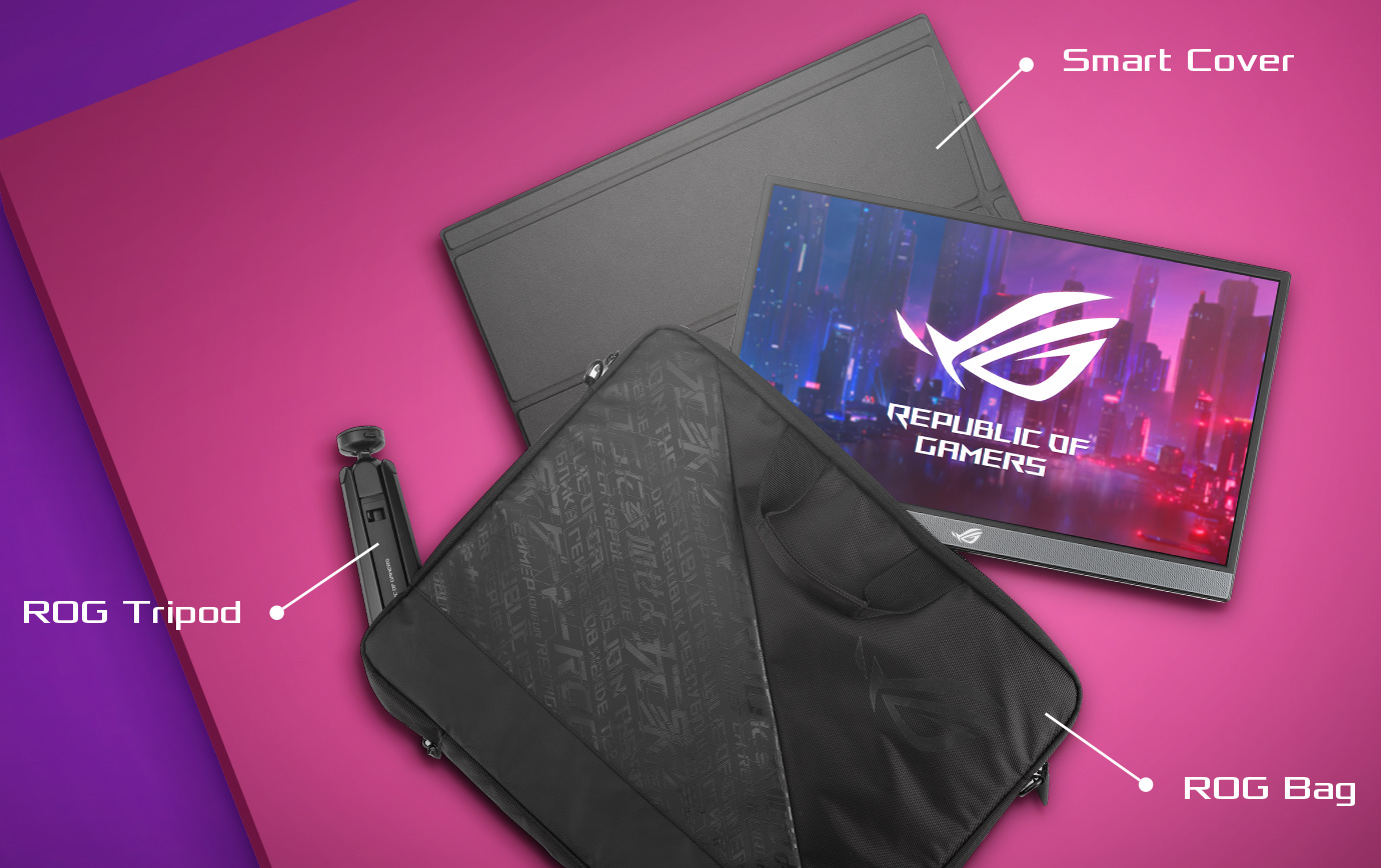 Asus XG17AHP : un écran portable qui monte à 240 Hz avec 3 heures  d'autonomie