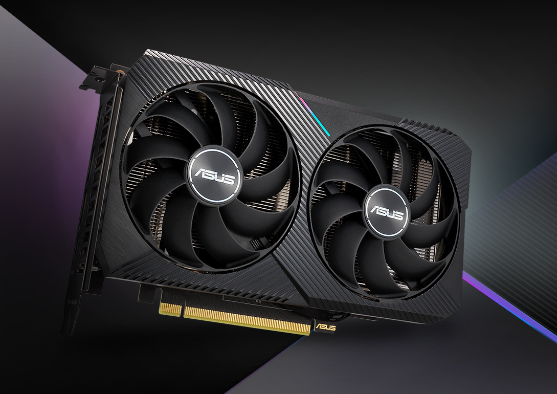 ASUS Dual GeForce RTX 3050 OC Edition 8GB GDDR6 | Graphics