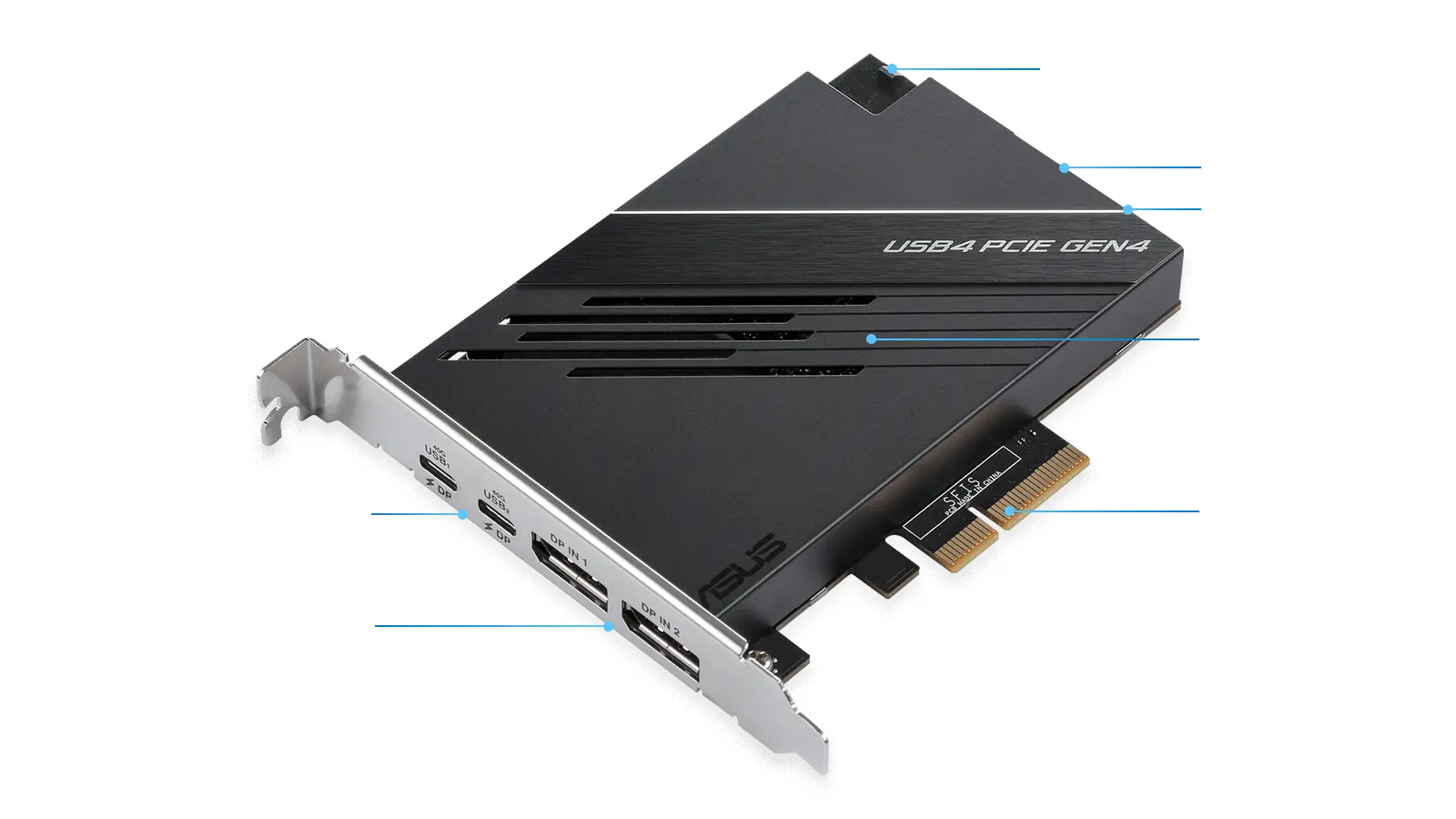 USB4 PCIe Gen4 卡的功能亮點