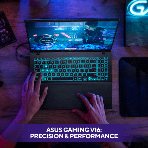 ASUS Gaming V16: Power, Sleek Design & High Performance