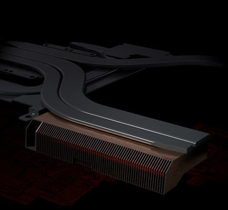 The image shows that there are many heatsink fins in the heat sink.