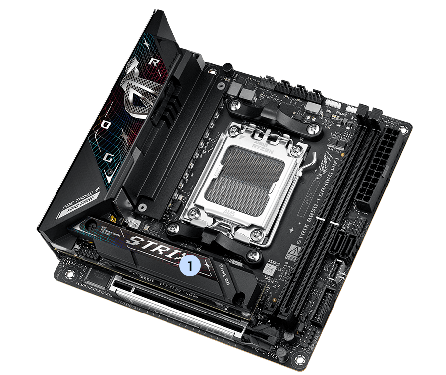 ROG STRIX B850-I GAMING WIFI | Motherboards | ASUS