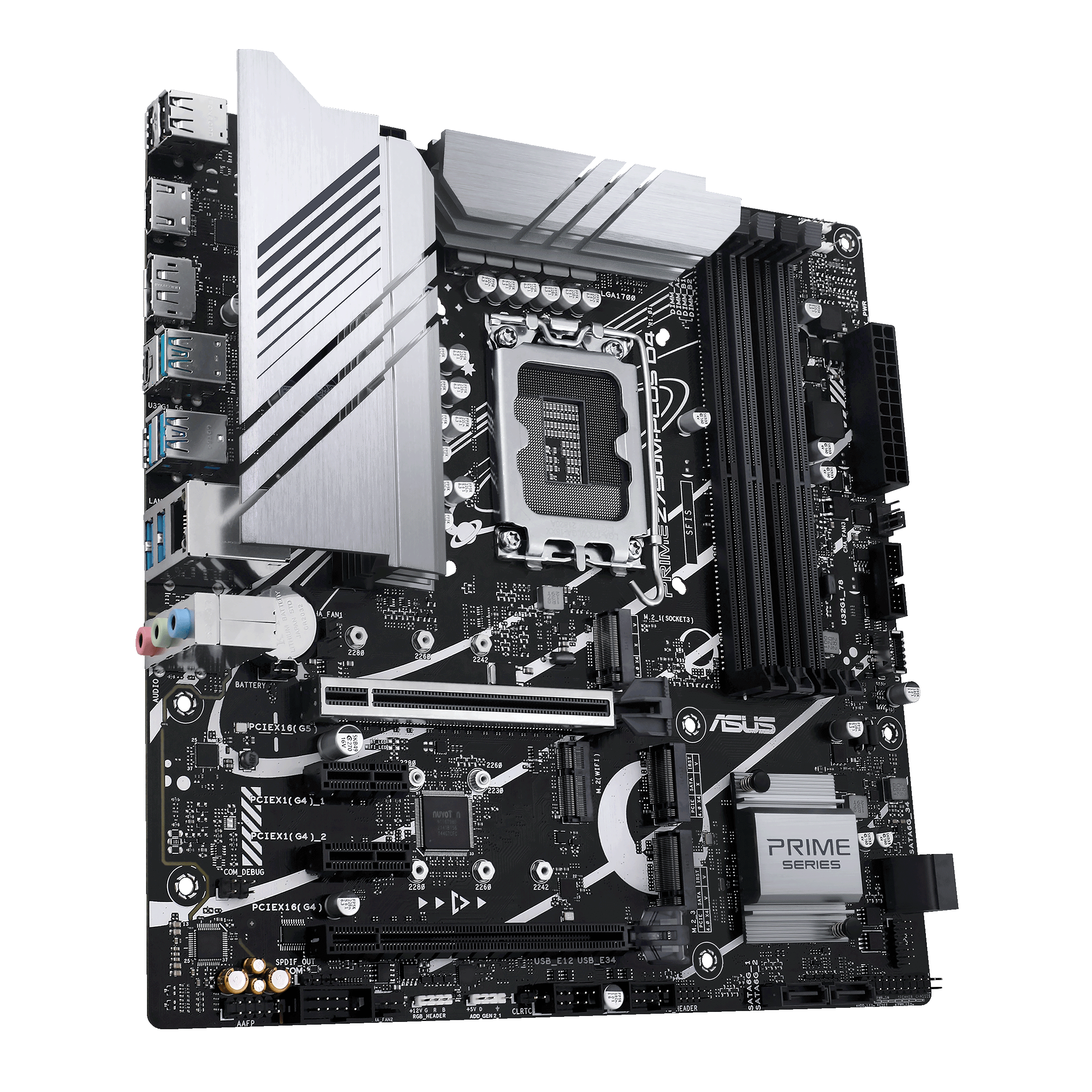 A motherboard PRIME Z790M-PLUS D4 dispõe de Aura Sync.