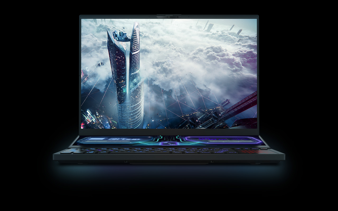 Le ASUS Zephyrus Duo, premier PC portable gaming à double écran, est  disponible