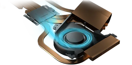 Targeted airflow with Internal Blast Cooling