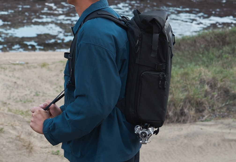 The image of extensive shoulder strap adjustment for superior ergonomics