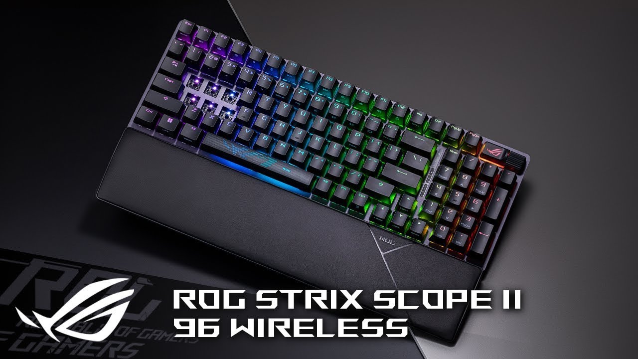 ROG Strix Scope II 96 Wireless | Gaming keyboards｜ROG - Republic
